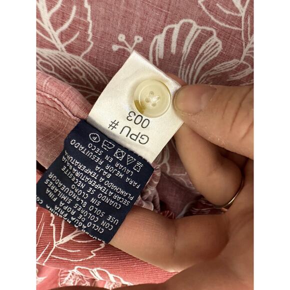 Seapointe Shirt Mens XXL Floral Hawaiian Tropical Short Sleeve Button Up 9-21 - Picture 7 of 11